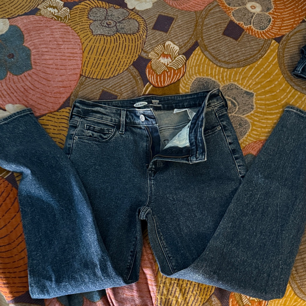 Old Navy Dark Blue Skinny Jeans Size 8